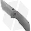 WE Knife Co. Thug Frame Lock Knife Gray Titanium (2.6" Stonewash)