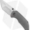 WE Knife Co. Thug Frame Lock Knife Gray Titanium (2.6" Satin)