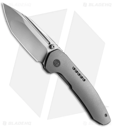 WE Knife Co. Trogon Frame Lock Knife Gray Titanium (3" BB) WE22002-1 1 WE Knife Co. Trogon Frame Lock Knife Gray Titanium (3" BB) WE22002-1