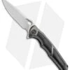 WE Knife Co. Tyche Integral Frame Lock Knife Gray Ti/CF (3.75" Hand Satin) 811B