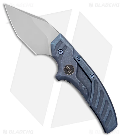WE Knife Co. Typhoeus Fixed Blade Knife Blue Titanium (2.27" BB) WE21036B-3 1 WE Knife Co. Typhoeus Fixed Blade Knife Blue Titanium (2.27" BB) WE21036B-3