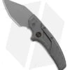 WE Knife Co. Typhoeus Fixed Blade Knife Gray Titanium (2.27" SW) WE21036B-2