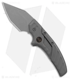 WE Knife Co. Typhoeus Fixed Blade Knife Gray Titanium (2.27" SW) WE21036B-2
