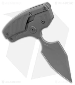 WE Knife Co. Typhoeus Fixed Blade Knife Gray Titanium (2.27" SW) WE21036B-2 -We Knife Co Shop WE Knife Co Typhoeus Fixed Blade Gray Ti SW BHQ 174415 jr push spine