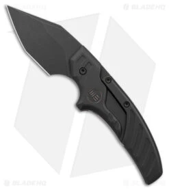 WE Knife Co. Typhoeus Fixed Blade Knife Black Titanium (2.27" BSW) WE21036B-1