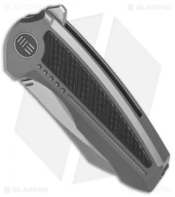 We Knife Co. Valiant Frame Lock Knife Titanium/CF (3" Stonewash) 717H 6 We Knife Co. Valiant Frame Lock Knife Titanium/CF (3" Stonewash) 717H -We Knife Co Shop WE Knife Co Valiant Ti CF sw 717F BHQ 79302 er spine 2