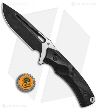 WE Knife Co. Vindex Fixed Blade Knife Black G-10 (4.3" Black Stonewash) 802B 4 WE Knife Co. Vindex Fixed Blade Knife Black G-10 (4.3" Black Stonewash) 802B - Image 4