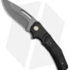 WE Knife Co. Willumsen JIXX Flipper Knife Black G-10/Black Ti (3.5" SW) 904C