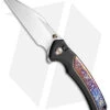WE Knife Co. Ziffius Limited Edition Knife Black + Flamed Ti (3.7" Hand Satin)