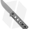WE Knife Co. Zinker Miscreant 3.0 Frame Lock Knife Gray Ti. (3" Stonewash)