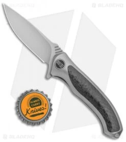 WE Knife Co. Anodyne Integral Frame Lock Knife Gray Ti/CF (2.35" SW) 914A 8 WE Knife Co. Anodyne Integral Frame Lock Knife Gray Ti/CF (2.35" SW) 914A -We Knife Co Shop WE Knife Co. Anodyne Integral FL Gray Ti CF SW 914A BHQ 100856 jr bottlecap