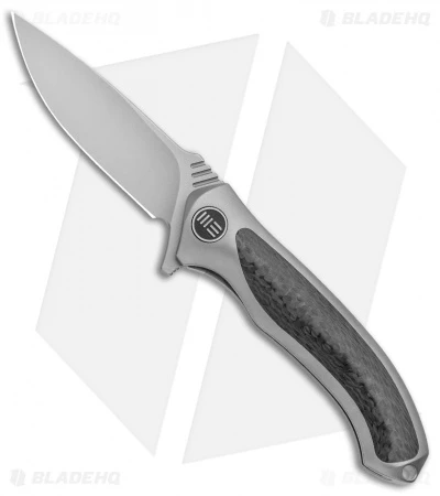 WE Knife Co. Anodyne Integral Frame Lock Knife Gray Ti/CF (2.35" SW) 914A 1 WE Knife Co. Anodyne Integral Frame Lock Knife Gray Ti/CF (2.35" SW) 914A