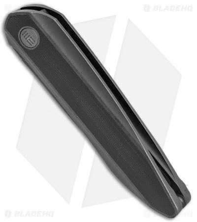 WE Knife Co. Black Void Opus Folding Knife Black Ti/G-10 (2.9" Black SW Chisel) 2 WE Knife Co. Black Void Opus Folding Knife Black Ti/G-10 (2.9" Black SW Chisel) - Image 2