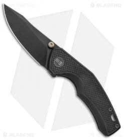 WE Knife Co. Degnan Gnar Frame Lock Knife Black Ti (2.78" Black SW) 917B