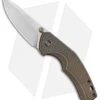 WE Knife Co. Degnan Gnar Frame Lock Knife Bronze Ti (2.78" Satin) 917A