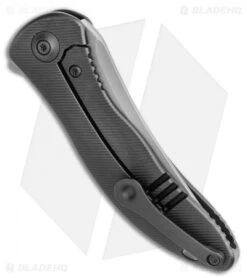 WE Knife Co. Mini Synergy Flipper Knife Black Titanium (3" SW Tanto) 2012B 6 WE Knife Co. Mini Synergy Flipper Knife Black Titanium (3" SW Tanto) 2012B -We Knife Co Shop WE Knife Co. Mini Synergy Flipper Knife Black Titanium 3 SW Tanto 2012B BHQ 117962 LS Side