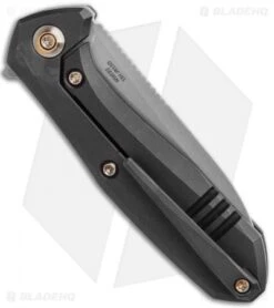 WE Knife Co. Mote Frame Lock Knife Black Titanium (2.6" BB/SW) 2005C -We Knife Co Shop WE Knife Co. Mote Frame Lock Knife Black Titanium 2.625in Satin 2005C BHQ 114164 LS Side