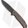 WE Knife Co. Practic Liner Lock Knife Copper (3.3" Black Stonewash M390)