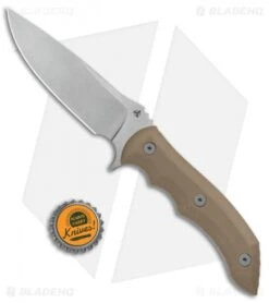 WE Knife Co. Stonefish Fixed Blade Knife Tan G-10 (4.46" Stonewash) 919B -We Knife Co Shop WE Knife Co. Stonefish Tan G 10 SW 919B BHQ 100861 jr bottlecap
