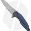 WE Knife Co. Bullit Frame Lock Knife Blue Ti (3.5 Hand Satin) 806A
