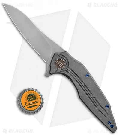 WE Knife Co. Bullit Frame Lock Knife Gray Ti (3.5 Hand Satin) 806C 4 WE Knife Co. Bullit Frame Lock Knife Gray Ti (3.5 Hand Satin) 806C - Image 4