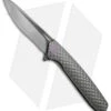 WE Knife Co. 604J Frame Lock Knife Titanium (3.8" Satin, Black)