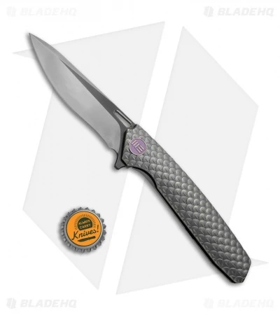 WE Knife Co. 604J Frame Lock Knife Titanium (3.8" Satin, Black) 4 WE Knife Co. 604J Frame Lock Knife Titanium (3.8" Satin, Black) - Image 4