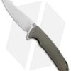 WE Knife Co. 617F Liner Lock Flipper Knife Tan G-10 (3.8" Satin)