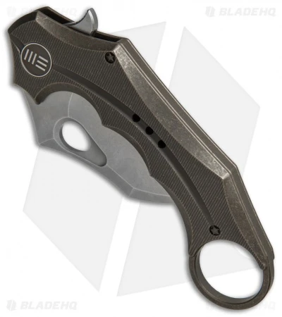 WE Knife Co. 708F Karambit Frame Lock Knife Bronze Ti (3.6" Stonewash) 2 WE Knife Co. 708F Karambit Frame Lock Knife Bronze Ti (3.6" Stonewash) - Image 2