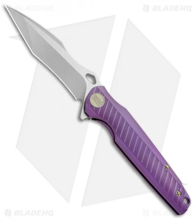 WE Knife Co. 612B Frame Lock Knife Purple Titanium (4" SW/Satin) 1 WE Knife Co. 612B Frame Lock Knife Purple Titanium (4" SW/Satin)
