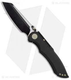 WE Knife Co. 620K Frame Lock Knife Black Titanium (4" Black)