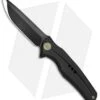 WE Knife Co. 601I Frame Lock Knife Black Titanium (3.75" Black Stonewash)