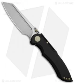 WE Knife Co. 620L Frame Lock Knife Black Titanium (4" Stonewash)