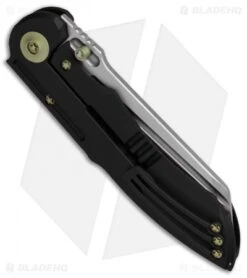WE Knife Co. 620L Frame Lock Knife Black Titanium (4" Stonewash) -We Knife Co Shop WE Knife Ti Black SW 620L BHQ 51900 jr side
