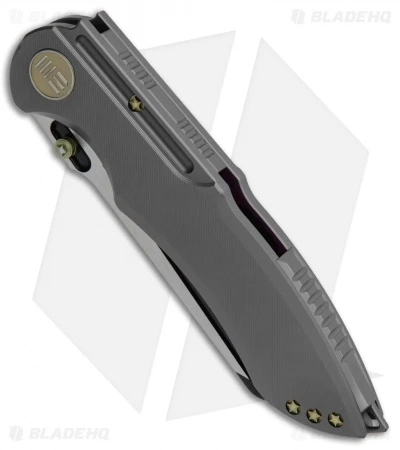 WE Knife Co. 620G Frame Lock Knife Titanium (4" Black) 2 WE Knife Co. 620G Frame Lock Knife Titanium (4" Black) - Image 2