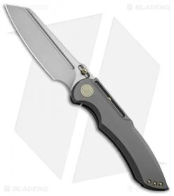 WE Knife Co. 620H Frame Lock Knife Titanium (4" Stonewash)