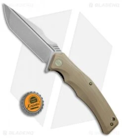 WE Knife Co. Thraex Liner Lock Knife Tan G-10 (3.9" Stonewash) 709D 7 WE Knife Co. Thraex Liner Lock Knife Tan G-10 (3.9" Stonewash) 709D -We Knife Co Shop WE Knives thraex tan g10 sw 709D BHQ 72354 dl bottlecap