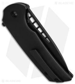 WE Knife Co. Mini Malice Button Lock Black Titanium (2.98" Black SW) WE054BL-1 6 WE Knife Co. Mini Malice Button Lock Black Titanium (2.98" Black SW) WE054BL-1 -We Knife Co Shop WE knife Co Mini Malice Button Lock Black Ti 2in Black SW BHQ 140134 td side