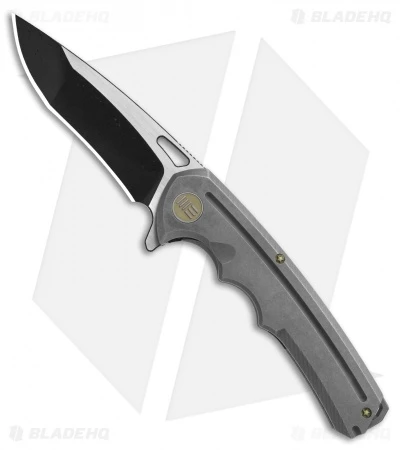 WE Knife Co. 611G Frame Lock Knife Titanium (3.75" Two-Tone) 1 WE Knife Co. 611G Frame Lock Knife Titanium (3.75" Two-Tone)