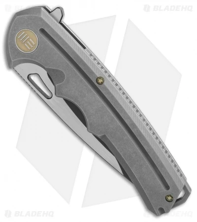 WE Knife Co. 611G Frame Lock Knife Titanium (3.75" Two-Tone) 2 WE Knife Co. 611G Frame Lock Knife Titanium (3.75" Two-Tone) - Image 2
