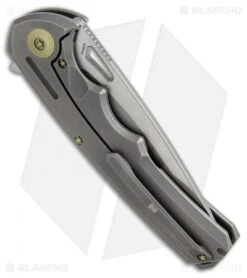 WE Knife Co. 611H Frame Lock Knife Titanium (3.75" Stonewash) 5 WE Knife Co. 611H Frame Lock Knife Titanium (3.75" Stonewash) -We Knife Co Shop WE knife co 611H ti sw BHQ 50384 er side