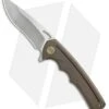 WE Knife Co. 611J Frame Lock Knife Bronze Titanium (3.75" Stonewash)