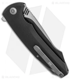 WE Knife Co. 617A Liner Lock Flipper Knife Black G-10 (3.8" Black, Satin) 5 WE Knife Co. 617A Liner Lock Flipper Knife Black G-10 (3.8" Black, Satin) -We Knife Co Shop WE knife co 617A black G10 black satin BHQ 51704 er side