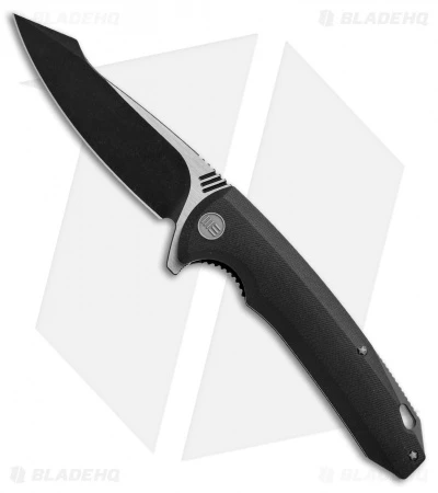 WE Knife Co. 617A Liner Lock Flipper Knife Black G-10 (3.8" Black, Satin) 1 WE Knife Co. 617A Liner Lock Flipper Knife Black G-10 (3.8" Black, Satin)