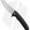 WE Knife Co. 617B Liner Lock Flipper Knife Black G-10 (3.8" Satin)