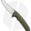 WE Knife Co. 617D Liner Lock Flipper Knife Green G-10 (3.8" Satin)