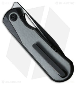 WE Knife Co. Baloo Frame Lock Knife Black Ti/Gray G-10 (3.3" Black SW) WE21033-1 3 WE Knife Co. Baloo Frame Lock Knife Black Ti/Gray G-10 (3.3" Black SW) WE21033-1 -We Knife Co Shop WE knife co baloo fl ti gray g 10 tt BHQ 165209 jr side