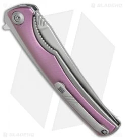 WE Knife Co. 704A Liner Lock Knife Purple Ti (3.6" Hand Rubbed) -We Knife Co Shop We Knife Co 704A purple ti hand rubbed BHQ 68686 er side