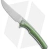 WE Knife Co. 704C Liner Lock Knife Green Ti (3.6" Hand Rubbed)