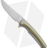 WE Knife Co. 704D Liner Lock Knife Gold Ti (3.6" Hand Rubbed)